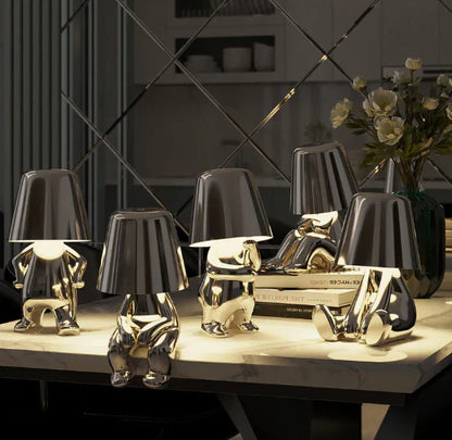 ”Der Denker“ – Designlampe