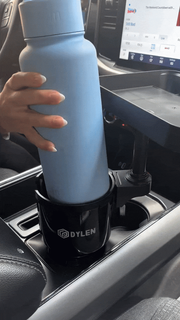 FlexiTray – 4-in-1-Becherhalter & Snacktablett