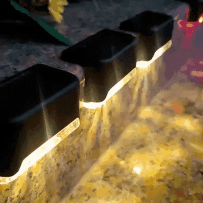 Solar-Klemmleuchten für den Außenbereich-4 Stücke