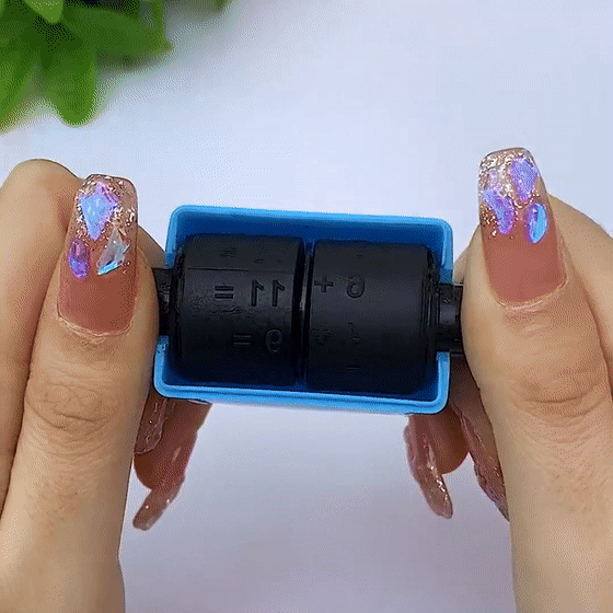 Mathe Stempelrollen-Set