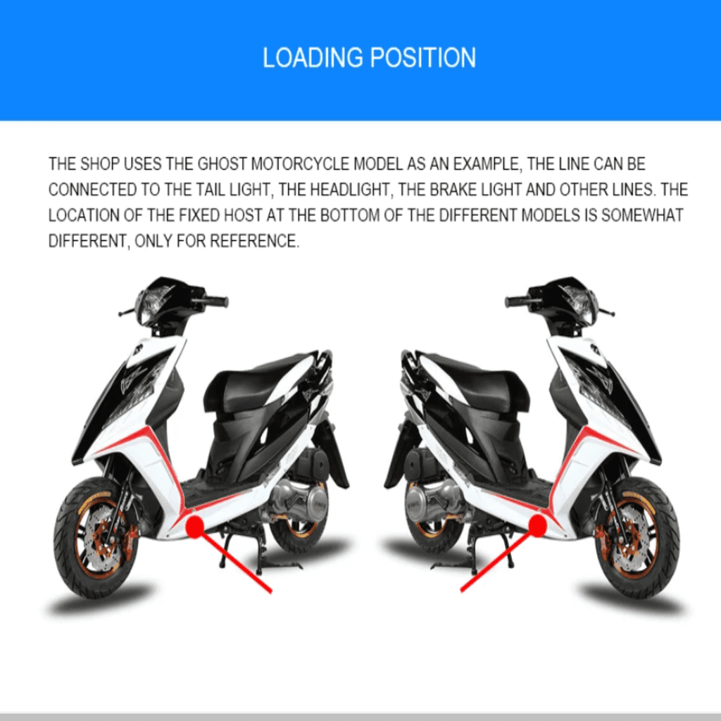 Angel Wings Auto Motorcycle LED Light