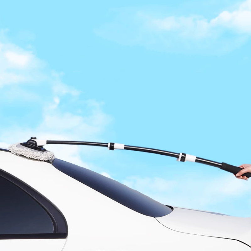 ProGlide Telescopic Car Wash Brush – Scratch-Free & Easy to Store