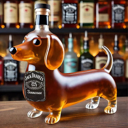 Künstlerische Whiskyflaschen