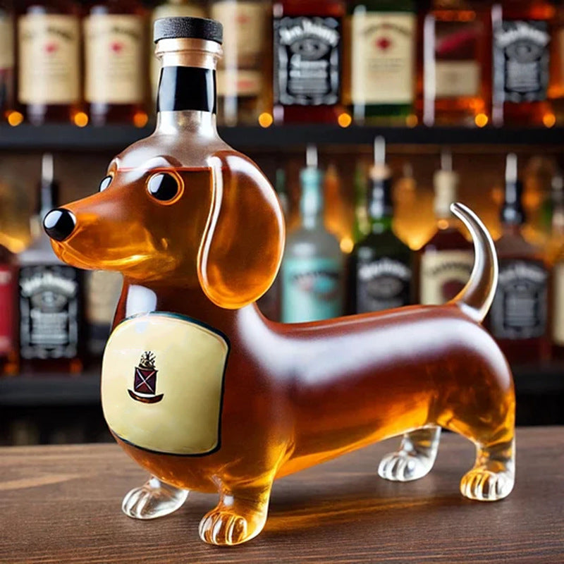 Künstlerische Whiskyflaschen