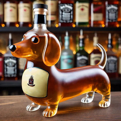 Künstlerische Whiskyflaschen