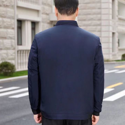 Herren-Reißverschlussjacke – breivrij en nat