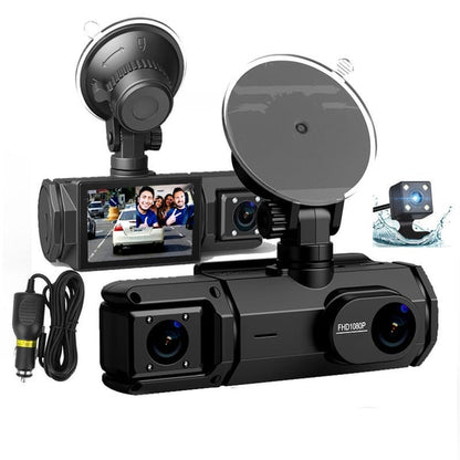3 Lens Auto Dvr Dash Cam