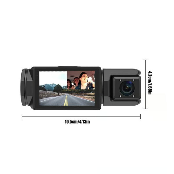 3 Lens Auto Dvr Dash Cam